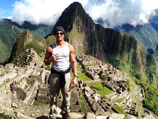 Branden Collinsworth at Machu Picchu Peru