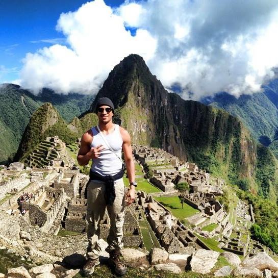 Branden Collinsworth at Machu Picchu Peru